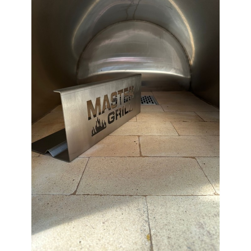 Master Grill Stainless steel Heat Deflector