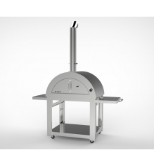 Woodfired Pizza Oven with foldable wings
