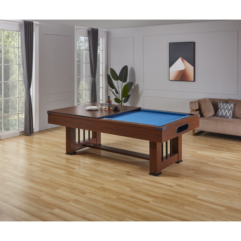 Roma V2 8FT 3IN1 POOL TABLE with BALL RETURN FUNCTION