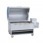 XL Stainless Steel Multi-function Hooded Spit Roaster Charcoal BBQ Grill XL Stainless Steel Multi-function Hooded Spit Roaster Charcoal BBQ Grill