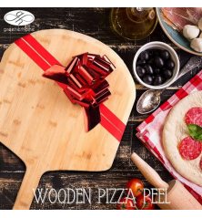 16 inches Bamboo Pizza Paddle and Serving Board