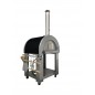 Dual Fuel Stainless steel Pizza Oven with Deluxe Enamel Top