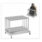 Stainless steel Floor rack stand