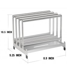 Stainless steel Floor rack stand
