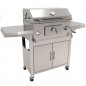 STAINLESS STEEL BBQ CHARCOAL GRILL
