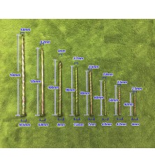 Turf anchor nail 5 inches - 50 pack