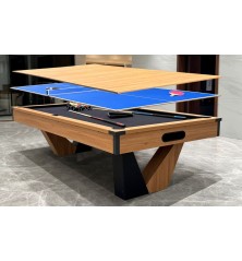 Venus V2 8FT 3IN1 POOL TABLE with BALL RETURN FUNCTION