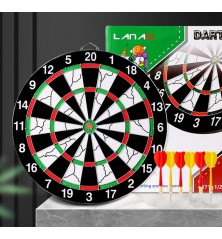 17inches double-side dartboard set