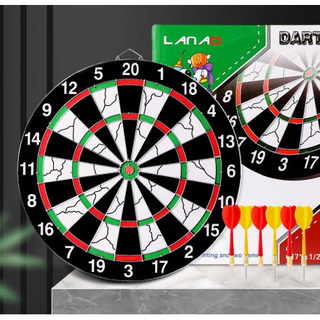 17inches double-side dartboard set