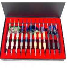 JH Premium 12-piece gift box 22g Brass Tip Dart