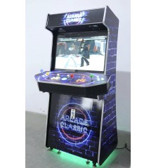 32″ LCD 4 Player Upright Arcade Machine with 9800 Games