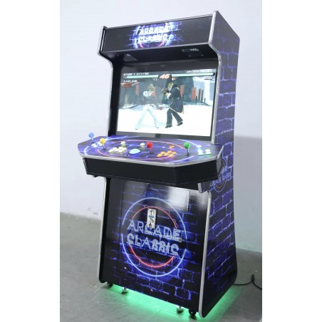 32″ LCD 4 Player Upright Arcade Machine with 9800 Games