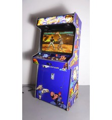 32″ LCD 2 Player Slim Upright Arcade Machine - Street Fighter II