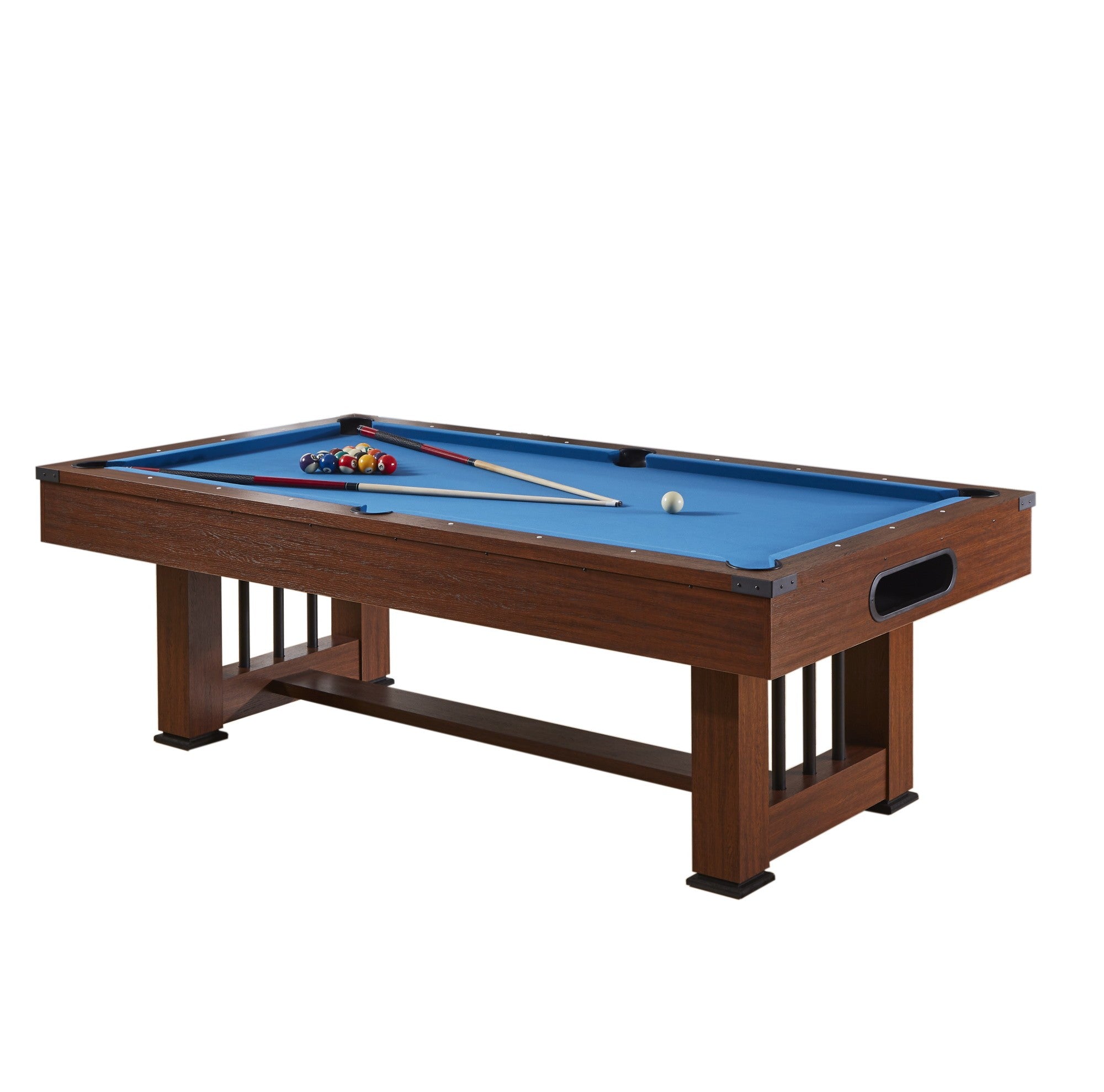 Roma V2 9FT 3IN1 POOL TABLE with BALL RETURN FUNCTION
