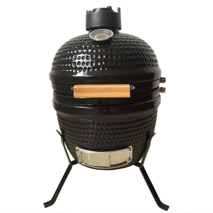 Master Grill 13" Mini Kamado Ceramic Smoker