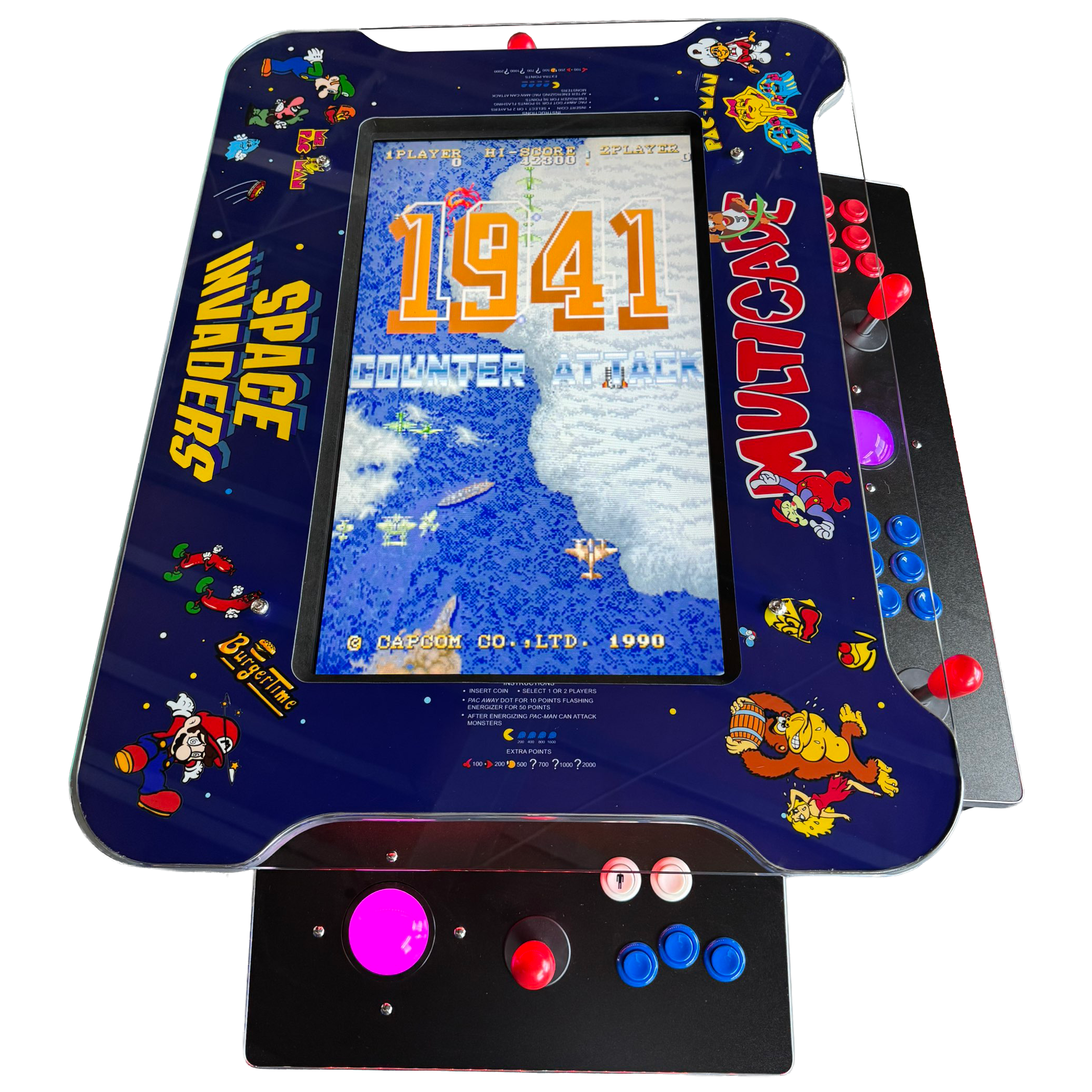 26" LCD Cocktail Pro Arcade Machine with 10000+ Games