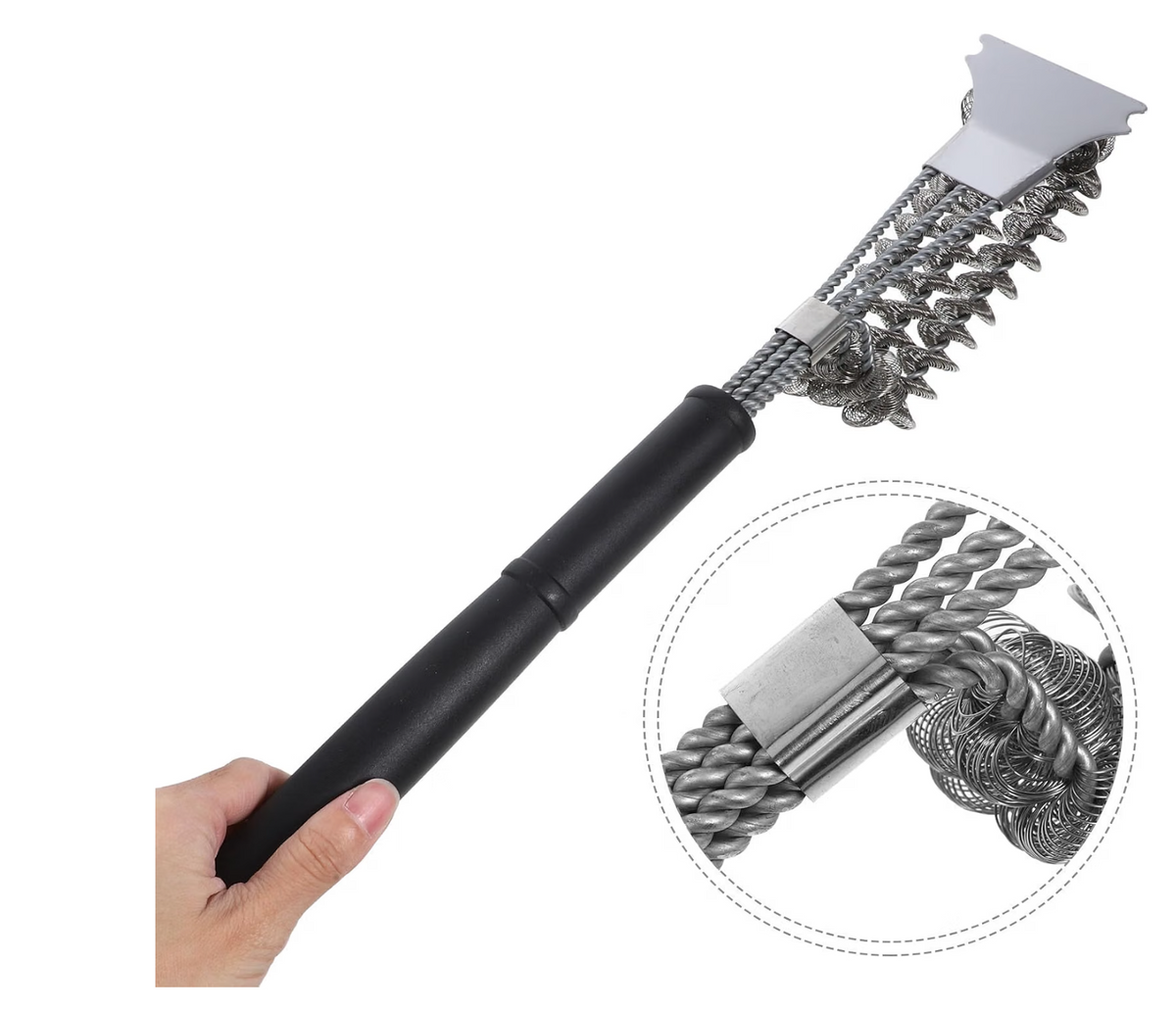 BBQ Grill Cleaning Brush Stainless Steel for Grill Grates and Stoves