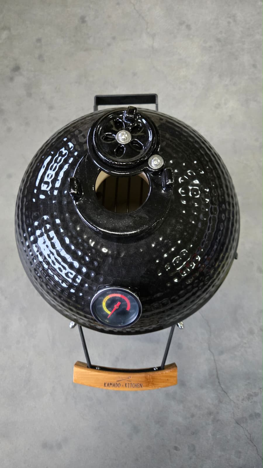 Master Grill 13" Mini Kamado Ceramic Smoker