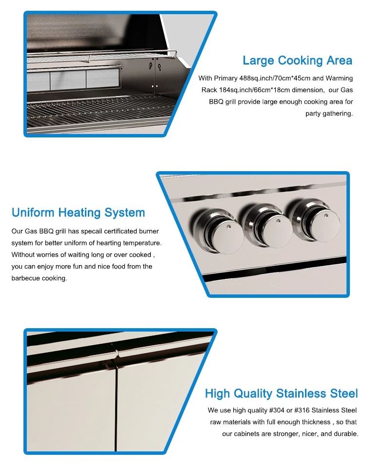 MASTER GRILL ULTIMATE 3-piece MODULAR